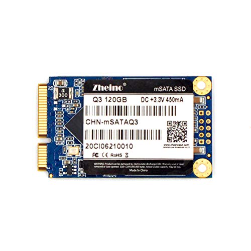 Zheino 120GB mSATA SSD Q3 Internal Solid State Drive for Mini Pc Notebooks Tablets Pc