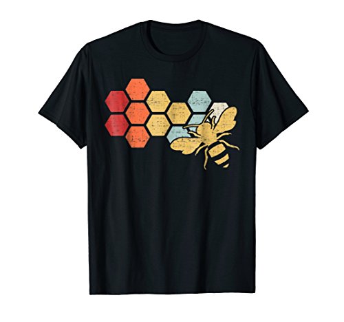 Retro Vintage Beekeeper Beekeeping Honey T-Shirt