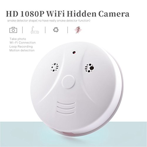 Spy Camera WiFi Hidden Camera Detector Motion Activated Recording Nanny Cam Wireless Video Recorder Netowrk Security Camera Support iOS Android