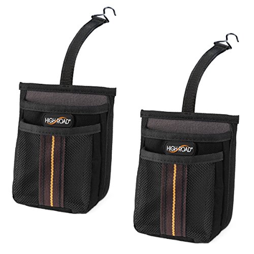 High Road Express Air Vent 2-Pocket Car Cell Phone Holder - 2 pack (2)