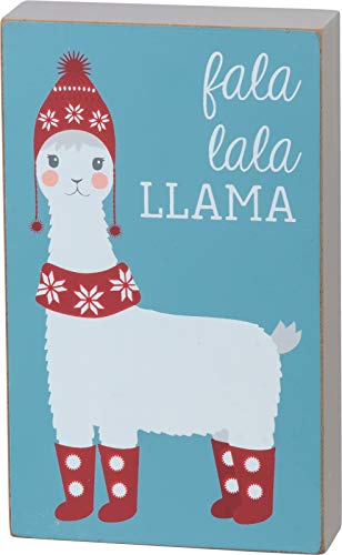 Primitives by Kathy Block Sign - Fa La La La Llama