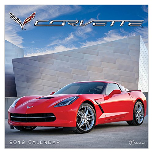 Book Cover 2019 Corvette Wall Calendar, Corvette by TF Publishing