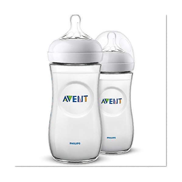Philips Avent SCF036/27 Lot de 2 Biberon Natural 330 ml 6 Mois+