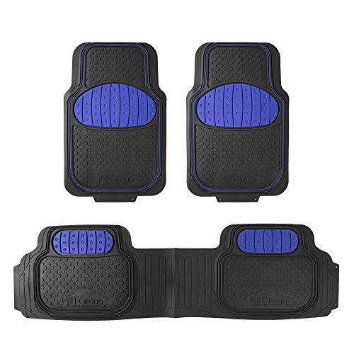 FH Group F11500PURPLE Heavy Duty Touchdown Rubber Floor Mat