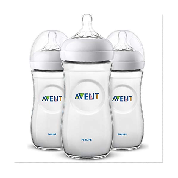 Philips Avent SCF036/37 Lot de 3 Biberon Natural 330 ml 6 Mois+