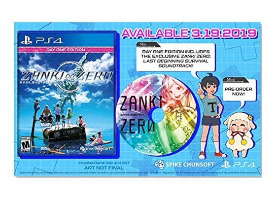 Book Cover Zanki Zero: Last Beginning - PlayStation 4
