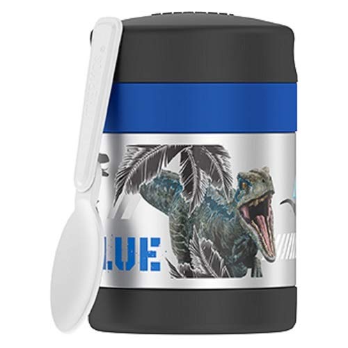 Book Cover Thermos Jurassic World 10 oz Funtainer Food Jar - Black