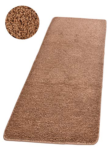 DEARTOWN 24x39 Inchs Bathroom Rug Carpet, Non-Slip Quick Drying Bath Mat with Water Absorbent Soft Microfibers Rugs (24x39 Inches, Style 2: Light tan)