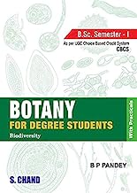 Botany for Degree Students (For B.Sc. 1st Semester, As per CBCS)