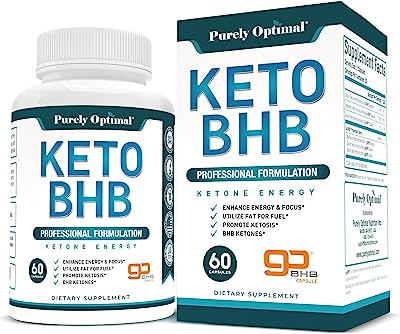 Premium Keto Diet Pills - Utilize Fat for Energy with Ketosis - Boost Energy & Focus, Manage Cravings, Support Metabolism - Keto Bhb Supplement for Women & Men - 30 Days Supply
