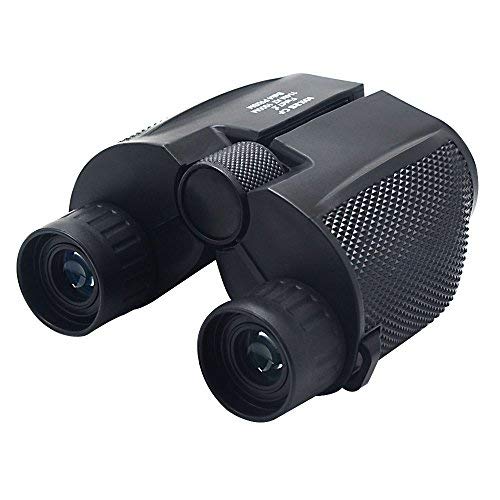 10x25 Binoculars for Adults,Compact Binoculars for Bird Watching,Great for Outdoor Activ Concerts Hiking Travel and Stargazing Hunting etc.Waterproof & Low Light Night Vision-for Adults&Kids (Black)