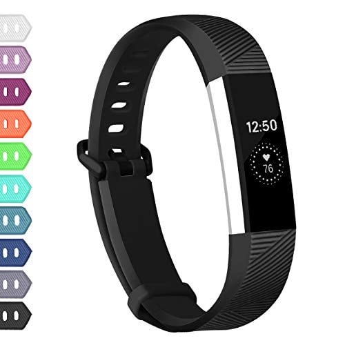 For Fitbit Alta HR Sports Silicone Replace Wrist Band Buckle Strap Bracelet 