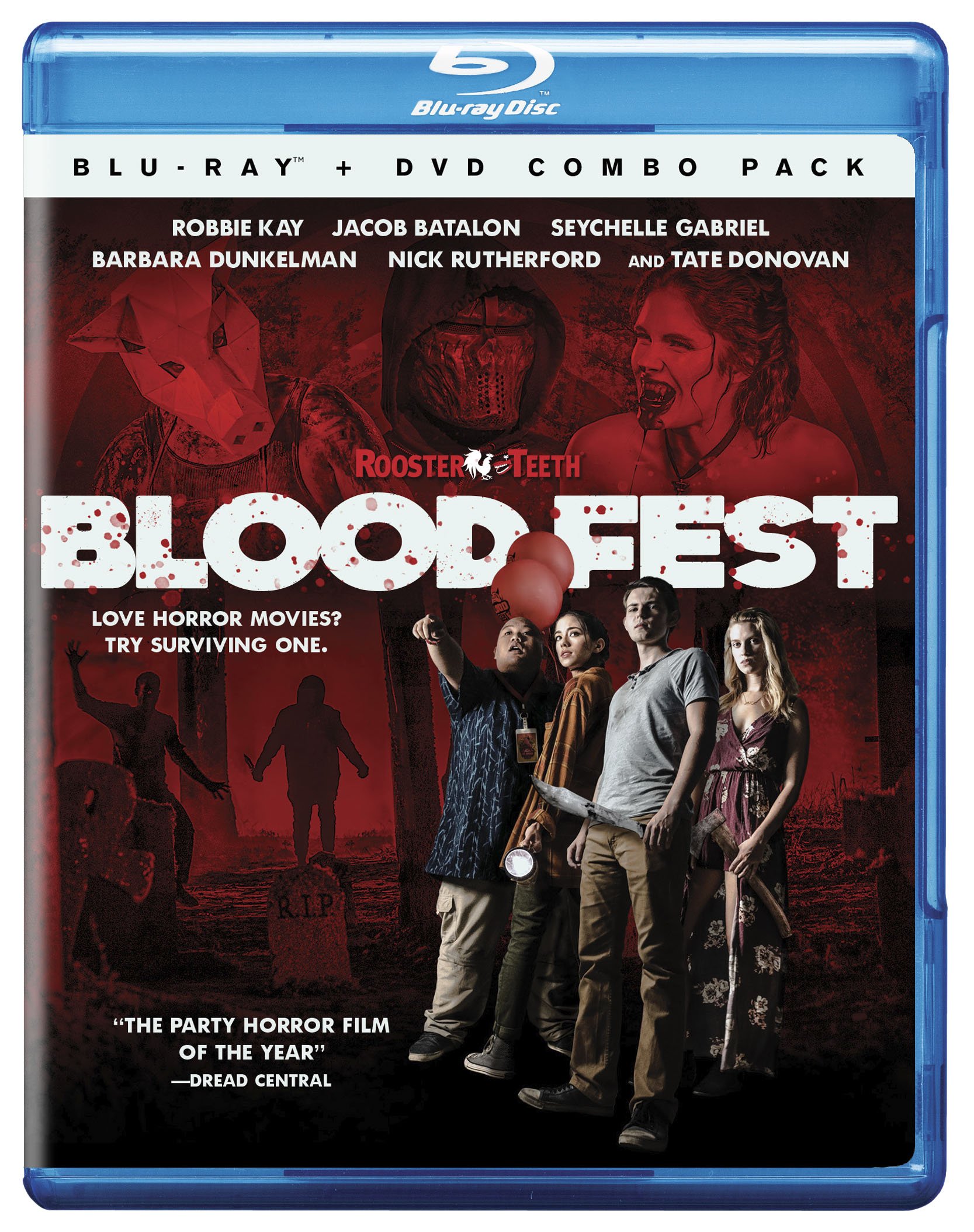 Book Cover Blood Fest (COMBO) [Blu-ray]