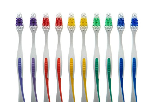 Book Cover FactorDuty 100 Toothbrushes Lot Wholesale Standard Classic Medium Soft Toothbrush