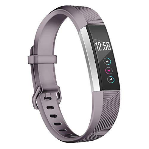 Wekin Replacement Bands Compatible with Fitbit Alta and Alta HR, Breathable Sport Silicone Wristbands Bracelet Strap with Secure Metal Buckle for Woman Men Small Large
