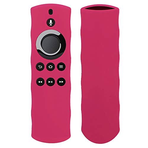 Silicon Case for Alexa Voice Remote for Fire TV and Fire TV Stick (Fuchsia Rose)