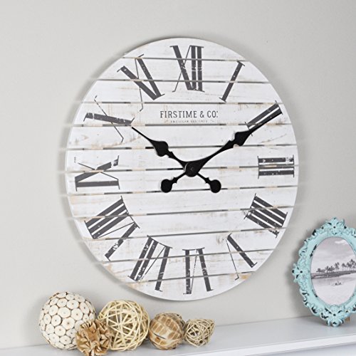 Book Cover FirsTime & Co. Shiplap Wall Clock, 18
