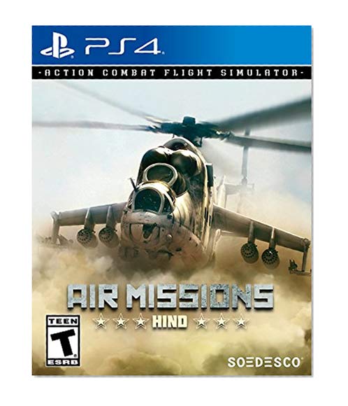 Book Cover Air Missions HIND  - PlayStation 4