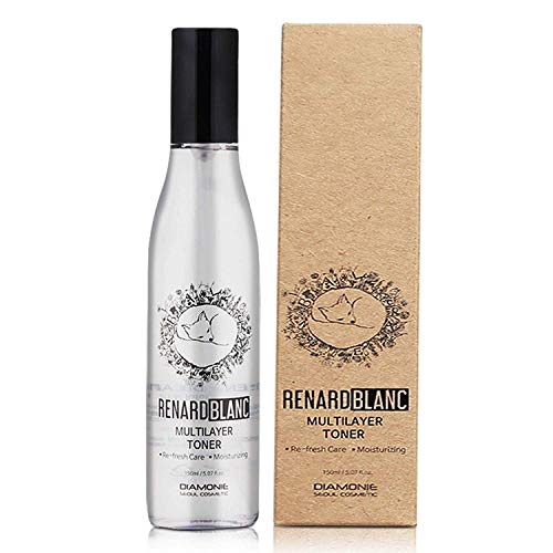 Men's Soothing Facial Toner with Hyaluronic Acid, Hydrating Face Cleanser for All Skin Types (pH Balanced) Tightens and Minimizes Pores