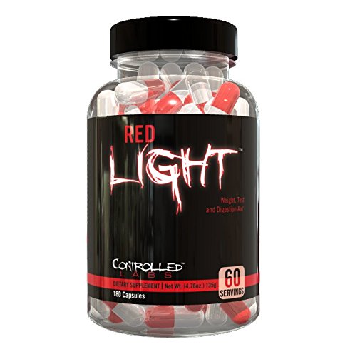 Controlled Labs, Red Light, Weight, Test & Digestion Aid, 60 Servings