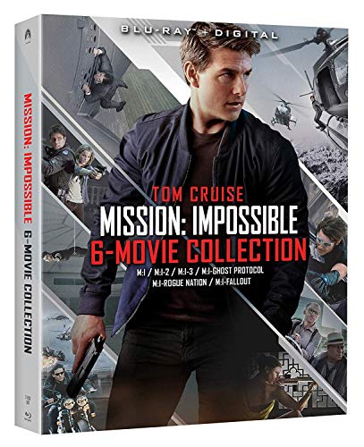 Book Cover Mission: Impossible - 6 Movie Collection [Blu-ray]
