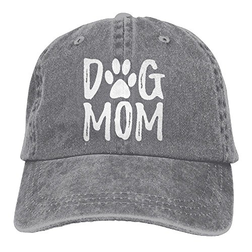 Splash Brothers Customized Unisex Dog Mom Vintage Jeans Adjustable Baseball Cap Cotton Denim Dad Hat