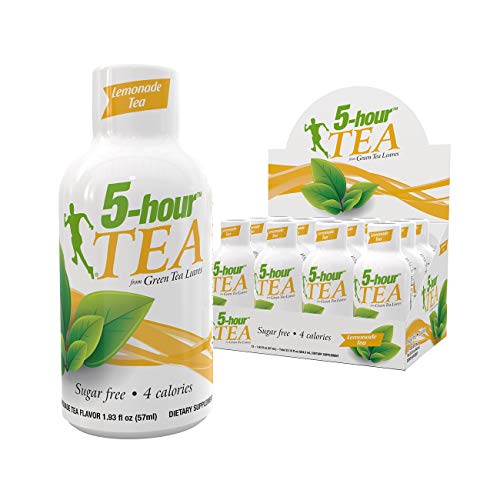 5-hour TEA Energy Shot, Lemonade Tea Flavor, 1.93 Ounce, 12 Count