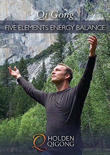 Book Cover Qi Gong Five Elements Energy Balance with Lee Holden (YMAA 2018 DVD) Qigong for Beginners **BESTSELLER**