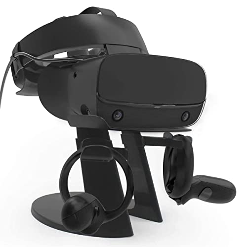 AFATIH VR Stand,Headset Display Stand for Oculus Rift or Rift S Headset. VR Holder for Most VR Glasses-HTC Vive,Playstation VR and More