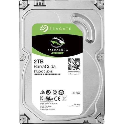 Seagate ST2000DM008 Disque Dur Interne 2 TB Argent
