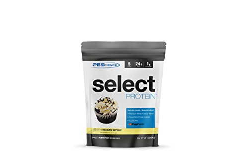 Book Cover PEScience Select Protein Powder, Chocolate Cupcake, 5 Serving, Whey and Casein Blend