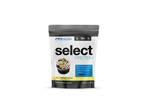 PEScience Select Protein Powder, Chocolate Cupcake, 5 Serving, Whey and Casein Blend