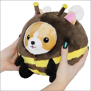 Squishable / Undercover Corgi in Bee - 7"