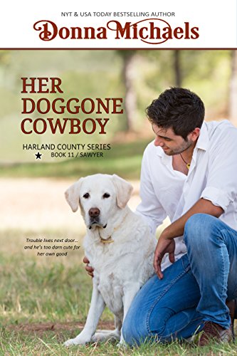 Book Cover Her Doggone Cowboy (Harland County Series Book 11)