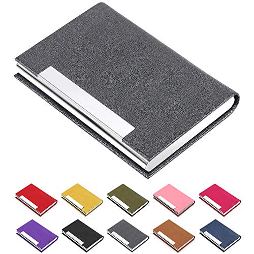 Business Card Holder, Business Card Holders, Business Card Case, Business Card Holders (Gray)