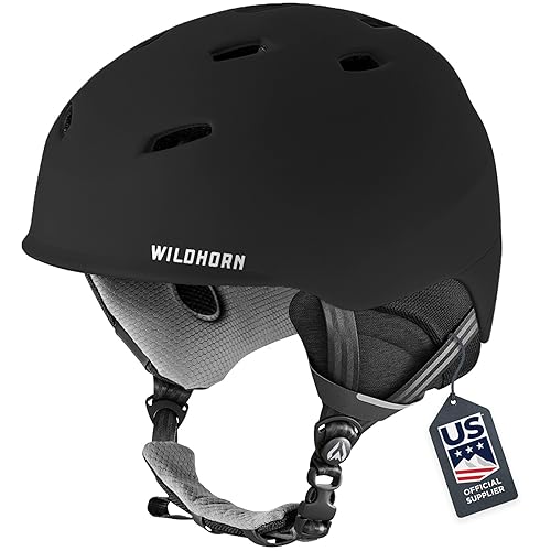 Book Cover Wildhorn Drift Snowboard Helmet, Ski Helmet Women Men & Youth - US Ski Team Official Supplier - 13 Adjustable Vents, Lightweight Premium Construction Snowboarding Helmet