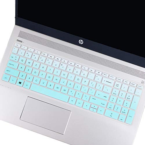 Book Cover Keyboard Cover Compatible with HP Envy x360 15.6â€ Series /2020 2019 HP Pavilion 15 HP Pavilion x360 15.6â€ Series/HP Envy 17 17.3
