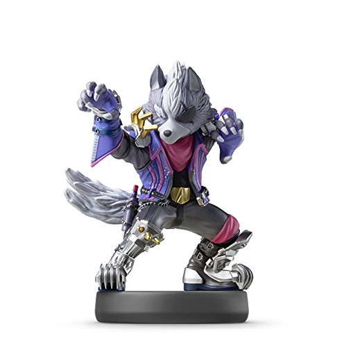Book Cover amiibo Wolf (Smash Brothers Series)