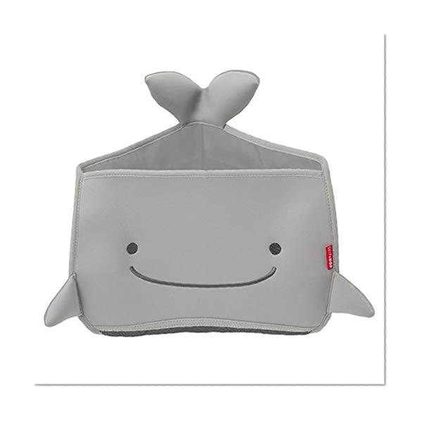 Book Cover Skip Hop Moby Bath Toy Organizer For Babies And Toddlers, Corner Bath Tub Storage, Grey