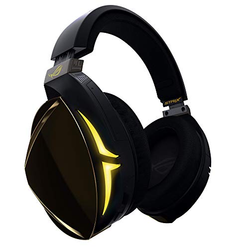 ROG Strix Fusion 700 Virtual 7.1 LED Bluetooth Gaming Headset for PC, PS4, and Nintendo Switch with Hi-Fi Grade ESS DAC, ESS Amplifier, Digital Microphone, Bluetooth and Aura Sync RGB Lighting