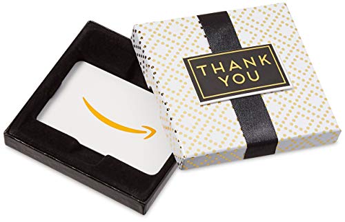 Book Cover Amazon.com Gift Card in a Thank You Box