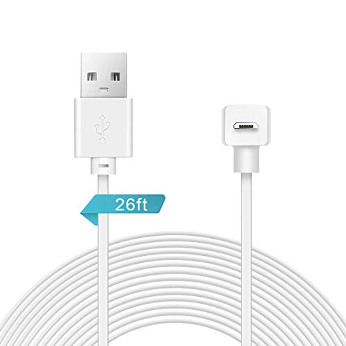 Book Cover LANMU Micro USB Extension Cable for Amazon Cloud Cam,Power Cord for Cloud Cam Camera,Cloud Cam Accessories