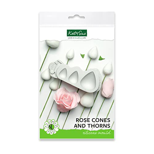 Flower Pro Rose Cones and Thorns Cake Decorating Silicone Mold (by Chef Nicholas Lodge for Katy Sue Designs)