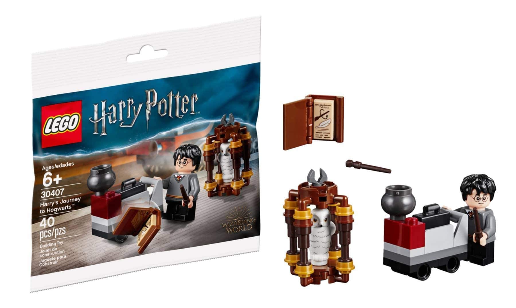 Book Cover LEGO 30407 - Harry's Journey to Hogwarts Polybag, 6+ years