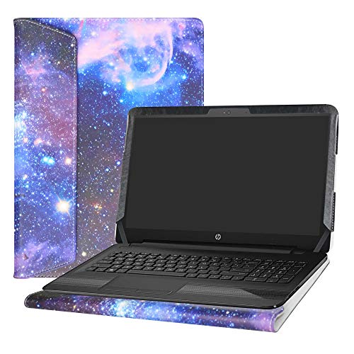Alapmk Protective Case Cover for 15.6" HP Notebook 15 15-daXXXX (Such as 15-DA0012DX)/15-dbXXXX (Such as 15-DB0011DX 15-DB0010NR) Laptop[Not fit 15-bsXXX/15-bwXXX/15-acXXX/15-ayXXX],Galaxy
