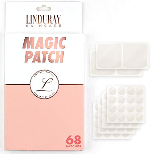 Acne Magic Patch (68 Pack) Acne Hydrocolloid Patch Spot Skin Treatment Absorbing Dots - Infused with Tea Tree and Calendula Oil