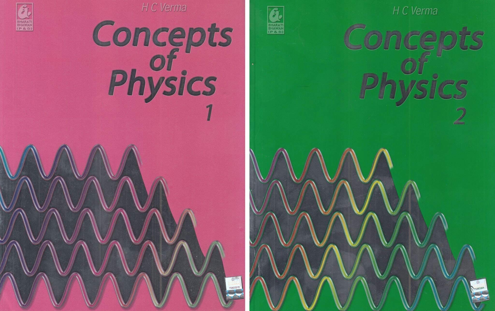 Concepts of physics by HC Verma Vol. 1&2 (Old Edition)