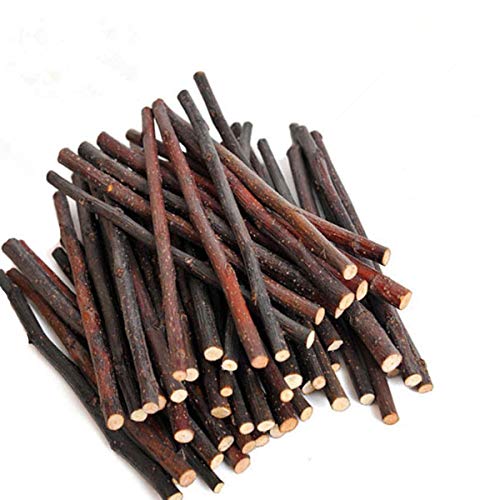 Bojafa Apple Sticks Small Animals Molar Wood Toys