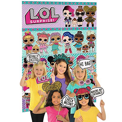 LOL Surprise! Wall Poster Decorating Kit w/Photo Props (16pc)