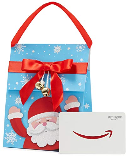 Book Cover Amazon.com Gift Card in a Santa Gift Bag